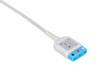 AAMI 6Pin Compatible ECG Trunk cable - 3 Leads/Din Style 3-pin - Pluscare Medical LLC