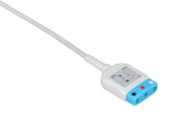 Spacelabs Compatible ECG Trunk cable - 3 Leads - Pluscare Medical LLC