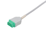 Marquette Compatible ECG Trunk cable - 5 Leads/Din Style 5-pin - Pluscare Medical LLC