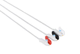 Din Compatible Reusable ECG Lead Wire - 3 Leads Neonate Grabber - Pluscare Medical LLC