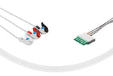 Drager Compatible Reusable ECG Lead Wires 3 Leads Grabber