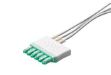 Drager Compatible Reusable ECG Lead Wire - 3 Leads Snap - Pluscare Medical LLC