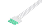 Drager Compatible Reusable ECG Lead Wire - 5 Leads Snap 5ft - Pluscare Medical LLC