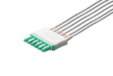 Drager Compatible Reusable ECG Lead Wire - 6 Leads Snap - Pluscare Medical LLC