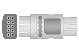 Datascope Compatible Reusable ECG Lead Wire - 5 Leads Grabber - Pluscare Medical LLC