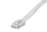 Datascope Compatible Reusable ECG Lead Wire - 5 Leads Snap - Pluscare Medical LLC