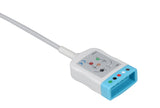 Datex Compatible ECG Trunk cable - 5 Leads/Datex 5-pin - Pluscare Medical LLC