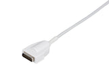 Burdick Compatible One Piece Reusable EKG Cable - Grabber - Pluscare Medical LLC