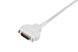 Fukuda Compatible One Piece Reusable EKG Cable - 3mm Needle - Pluscare Medical LLC