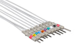 Philips Compatible One Piece Reusable EKG Cable - 3mm Needle - Pluscare Medical LLC