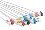 Philips Compatible One Piece Reusable EKG Cable - Grabber - Pluscare Medical LLC
