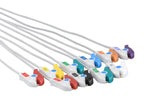Marquette Compatible One Piece Reusable EKG Cable - Grabber - Pluscare Medical LLC