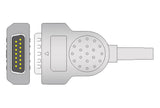 Marquette Compatible One Piece Reusable EKG Cable - Grabber - Pluscare Medical LLC