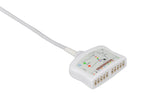 Marquette Compatible EKG Trunk Cable - 10 Leads - Pluscare Medical LLC