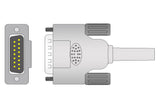 Schiller Compatible One Piece Reusable EKG Cable - Grabber - Pluscare Medical LLC