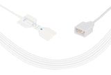 Nonin Compatible Disposable SpO2 Sensor Foam Adhesive - Adult (>40Kg) Box of 24pcs - Pluscare Medical LLC