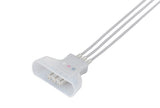 Philips Compatible ECG Telemetry cable - 3 Leads Grabber - Pluscare Medical LLC