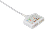 Fukuda Compatible ECG Trunk cable - 10 Leads/Marquette 10-pin - Pluscare Medical LLC