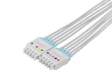 GE/Marquette Compatible EKG Lead Wire - 3mm Needle End - Pluscare Medical LLC
