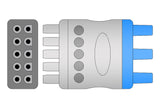 GE/Marquette Compatible Reusable ECG Lead Wire - 3 Leads Snap - Pluscare Medical LLC