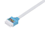 GE/Marquette Compatible Disposable ECG Lead Wire - 5 Leads Grabber Box of 10 - Pluscare Medical LLC