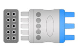 GE Vivid Compatible Reusable ECG Lead Wire - 3 Leads Grabber - Pluscare Medical LLC