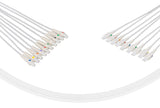 GE CAM 14 Compatible EKG Lead Wire- Without Adapters