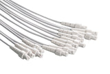 GE CAM 14 Compatible EKG Lead Wire - Without Adapters 14 Leads - Pluscare Medical LLC
