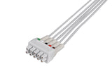 GE/Marquette Compatible Reusable ECG Lead Wire - 5 Leads Grabber - Pluscare Medical LLC