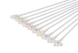 GE/Marquette Compatible Diagnostic ECG Cardiography shielded - 10 Leads Grabber - Pluscare Medical LLC