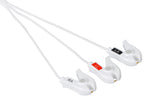 Mindray Compatible Disposable ECG Lead Wire - 3 Leads Grabber Box of 10 - Pluscare Medical LLC