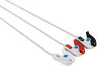 Mindray Compatible Reusable ECG Lead Wire - 3 Leads Grabber - Pluscare Medical LLC