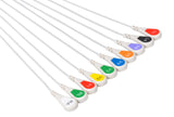 Mortara Compatible EKG Lead Wire - Snap End - Pluscare Medical LLC