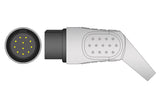Nihon Kohden Compatible ECG Trunk cable - 5 Leads/Nihon Kohden 6-pin - Pluscare Medical LLC