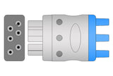 Nihon Kohden BR-019 Compatible Reusable ECG Lead Wire - 3 Leads Grabber - Pluscare Medical LLC