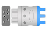 Nihon Kohden BR-019 Compatible Reusable ECG Lead Wire - 3 Leads Snap - Pluscare Medical LLC