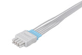 Nihon Kohden BR-906 Compatible Reusable ECG Lead Wire - 6 Leads Snap - Pluscare Medical LLC