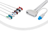 Philips MX40 with SpO2  Compatible Reusable ECG Lead Wires 5 Leads Grabber