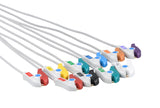 Philips Compatible EKG Lead Wire - Grabber End - Pluscare Medical LLC