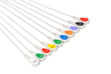 Philips Compatible EKG Lead Wire Snap End