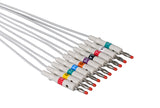 Quinton Compatible EKG Lead Wire - 4mm Banana End - Pluscare Medical LLC