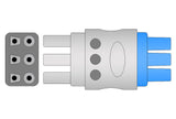 Spacelabs Compatible Reusable ECG Lead Wire - 3 Leads Snap - Pluscare Medical LLC