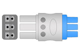 Siemens Compatible Reusable ECG Lead Wire - 3 Leads Grabber - Pluscare Medical LLC