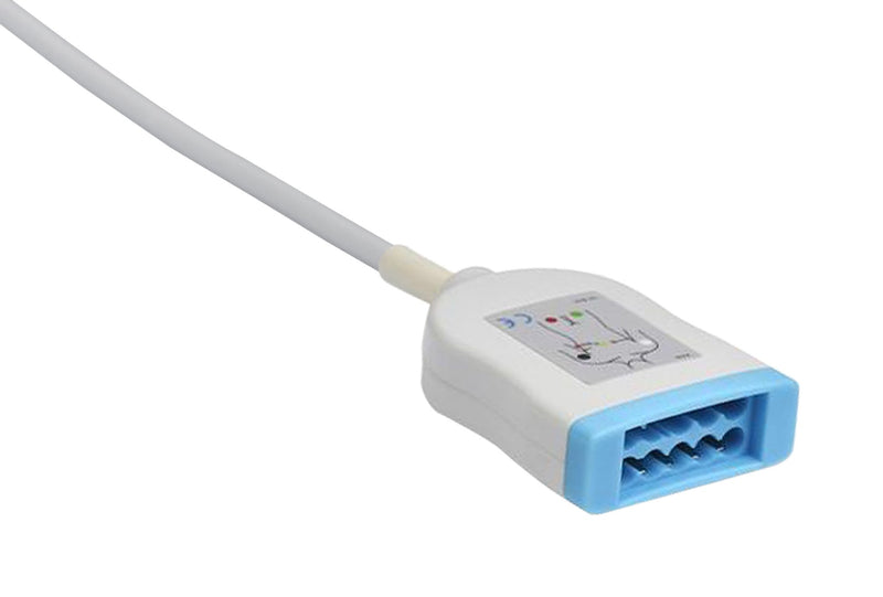 Siemens CT Compatible ECG Trunk cable - 10 Leads/Siemens 10-pin - Pluscare Medical LLC