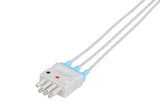 Mindray Compatible ECG Telemetry cable - 3 Leads Grabber - Pluscare Medical LLC