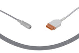 Marquette Compatible Temperature Adapter Cable Female Mono Plug Connector 10ft