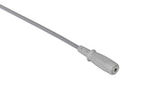Marquette Compatible Temperature Adapter Cable - Female Mono Plug Connector 10ft - Pluscare Medical LLC