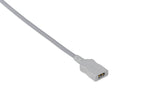 Mindray Compatible Temperature Adapter Cable - Rectangular Dual Pin Connector 10ft - Pluscare Medical LLC