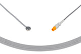 Mindray Compatible Reusable Temperature Probe-0011-30-37393 Adult Skin Sensor 10ft