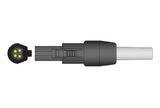 Mindray Compatible Smart Temperature Probe - Adult Oral Coiled Cable - Pluscare Medical LLC